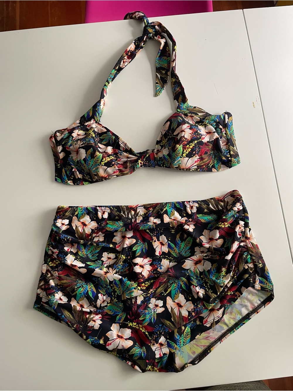 Retro Swim Top only - (Bottoms sold separately)